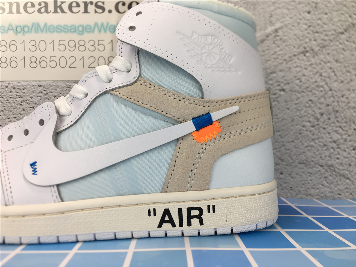 OG Batch Off-White Air Jordan 1 White AQ0818-100